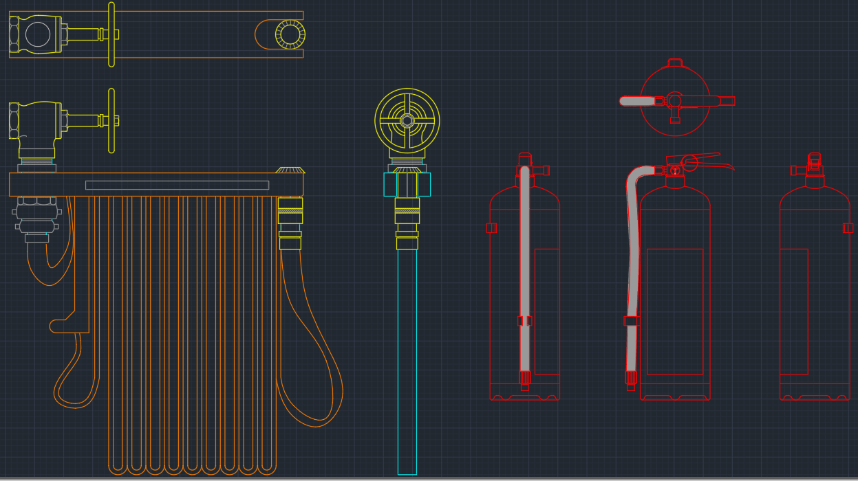 Fire Hydrant Autocad Dwg